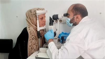 الكشف على 1680 مريض  فى قافلة علاجية في قرية القيطون بالدقهلية