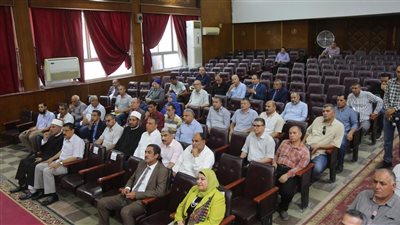 تنفيذى كفر الشيخ يناقش موضوعات وقرارات خدمية وتنموية