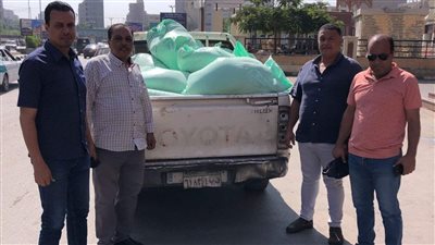 ضبط طن دقيق مدعم ومخصص للمخابز البلدية بالفيوم 