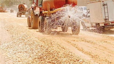 محافظ الغربية يتابع إستمرار أعمال تأهيل ورصف طريق كفور بلشاي