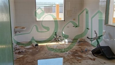 سرقة وحدة صحية بالكامل بقرية مصمص مركز نصر النوبة في أسوان.. صور 