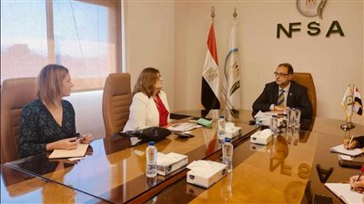 رئيس هيئة سلامة الغذاء يبحث مع الملحق الزراعي الاسترالي بالقاهرة التعاون المشترك