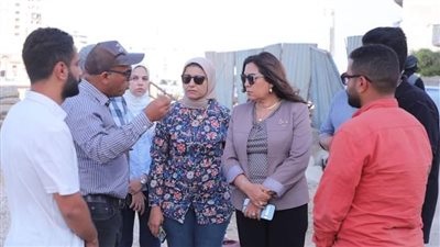 محافظ دمياط تتابع آخر التطورات بمشروع تطوير كورنيش النيل بمنطقة السنانية 