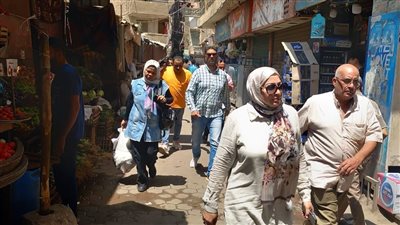 نائب محافظ القاهرة تقود حملة مكبرة بأحياء المنطقة الجنوبية لتفقد حالة النظافة 