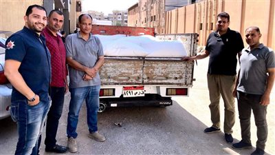 ضبط طن ونصف سماد زراعي قبل تهريبه بالفيوم 