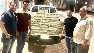 ضبط 2200 علبة سجائر بدون فاتورة في الفيوم 
