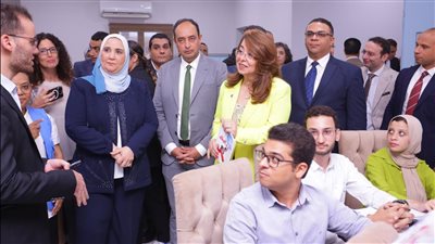 وزيرة التضامن تستقبل وكيل السكرتير العام للأمم المتحدة 