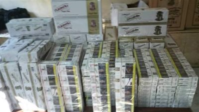 ضبط حالة تصرّف في 900 علبة سجائر بالفيوم 