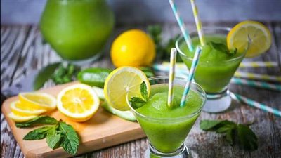 طريقة عمل سموذي الليمون بالنعناع المنعش