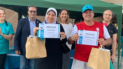 الجالية المصرية بروما تشارك في الاحتفال باليوم العالمي لمكافحة المخدرات 