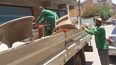 محافظ المنوفية يتابع جهود رفع الإشغالات والتعديات المخالفة بعدد من المراكز والمدن