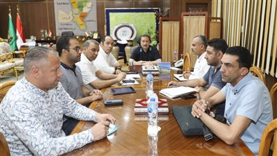 محافظ المنوفية يتابع العمل فى منظومة التصالح على مخالفات البناء 