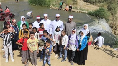 أوقاف الفيوم في زيارة لوادي الريان أحد المعالم السياحية