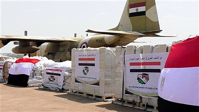 مصر ترسل أطنان من المساعدات الإنسانية ومواد الإغاثة لجنوب السودان