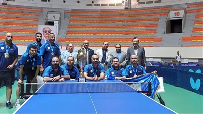 إنبي يتوج ببطولة الأندية الإفريقية لـ تنس الطاولة للمرة الثالثة على التوالي