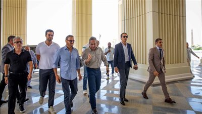 كاظم الساهر يزور  العاصمة الإدارية: لم أتوقع كل هذا الإبهار والإنجازات 