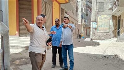 قرب الانتهاء من تنفيذ مشروع الصرف الصحى بمنطقة شارع زغلول
