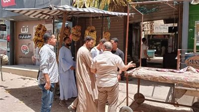 قنا تنفذ حملة لرفع الإشغالات وإزالة التعديات بفرشوط 