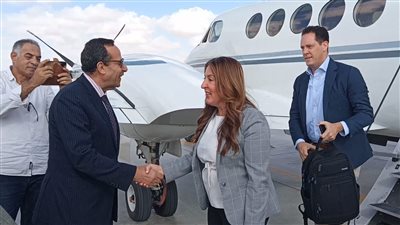 محافظ شمال سيناء يستقبل السفيرة الأمريكية بالقاهرة