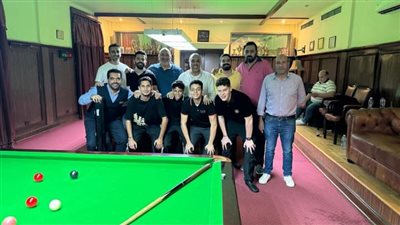 الصيد يهزم سبورتنج فى ذهاب نصف نهائى كأس مصر للبلياردو سنوكر