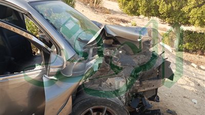 إصابة 5 أشخاص فى انقلاب سيارة ملاكي بطريق الدولى بجنوب سيناء 