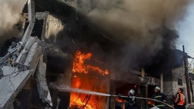 مستوطنون يشعلون  النار في أراضي فلسطينية 