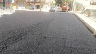 الإنتهاء من رصف شارع السوق بإدفو ضمن أعمال حياة كريمة