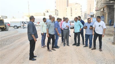 محافظ الغربية يتابع الأعمال الجارية بكورنيش المحلة الجديد