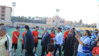 افتتاح دورة كأس الشهداء بديرمواس في المنيا  