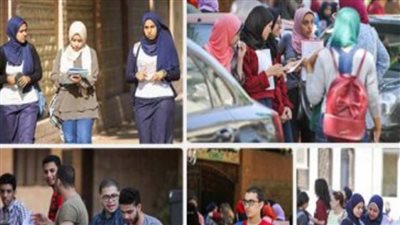 امتحان اللغة الأجنبية الأولى يرسم البهجة على وجوه طلاب الثانوية بالمنيا 