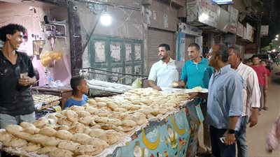 تحرير 142 محضراً تموينيًا في حملات تفتيشية بالمنيا