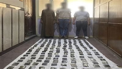 سقوط 3 عناصر إجرامية بـ 50 كيلو حشيش بالقاهرة