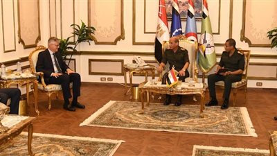 الفريق أول محمـد زكى يلتقى وكيل سكرتير عام الأمم المتحدة لعمليات حفظ السلام