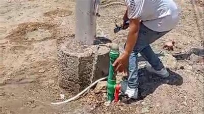 ضبط 64 حالة سرقة وصلات مياه الشرب بمركزي سنورس والفيوم 