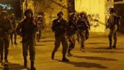 الاحتلال الاسرائيلي يقتحم مدينة الخليل فجر اليوم 