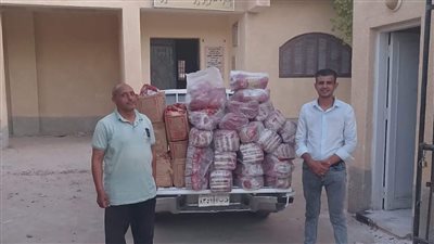 ضبط 2564 عبوة سلع تموينية قبل بيعها بالفيوم 