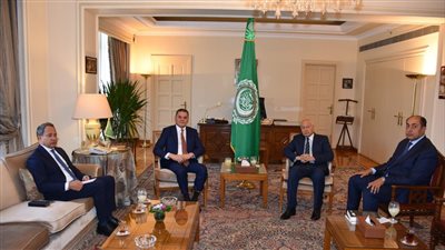 أبو الغيط يستقبل رئيس حكومة الوحدة الوطنية الليبية