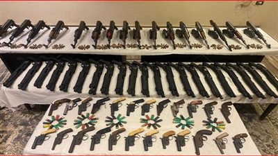 ضبط 47 قضية سلاح ناري في أسيوط