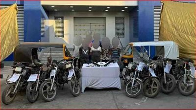 ضبط تشكيل عصابي لسرقة الدراجات النارية 