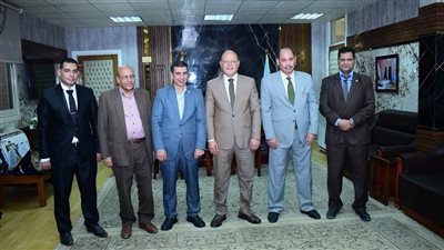 جامعة سوهاج تستقبل رئيس جامعة أسيوط الجديدة التكنولوجية