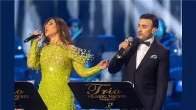 أتمني لكما السعادة.. صابر الرباعي يهنئ نجوي كرم بعد زواجها