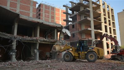 القليوبية.. إيقاف أعمال البناء المخالف والتصدي للتعديات بطوخ