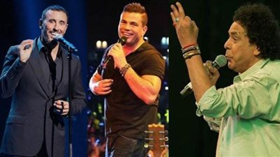 الكينج منير والهضبة والقيصر أبرز نجوم الغناء في مهرجان العلمين (شاهد)