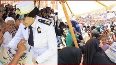 قوافل إنسانية وطبية لأهالي محافظة الإسماعيلية 