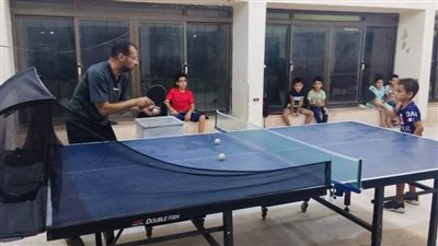 فعاليات تدريبات تنس الطاولة للمشروع القومي للموهبة بجنوب سيناء