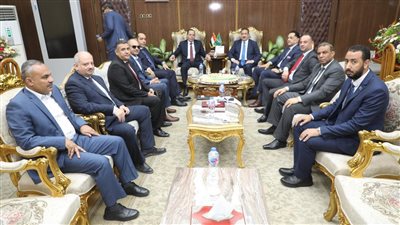 محافظ المنوفية يستقبل رئيس محكمة شبين الكوم ومطران المنوفية لتقديم التهنئة لهم