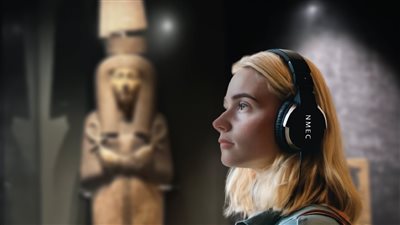 إطلاق خدمة المرشد الصوتي لزائري قاعة المومياوات الملكية بمتحف الحضارة 