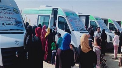 صحة جنوب سيناء تُطلق قافلة طبية مجانية بوادي غرندل