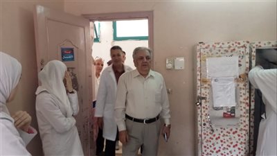 وكيل صحة الدقهلية يتفقد مستشفى منية النصر 