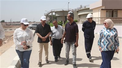 رئيس مياه أسيوط يتفقد سير العمل بمرشحة الوليدية